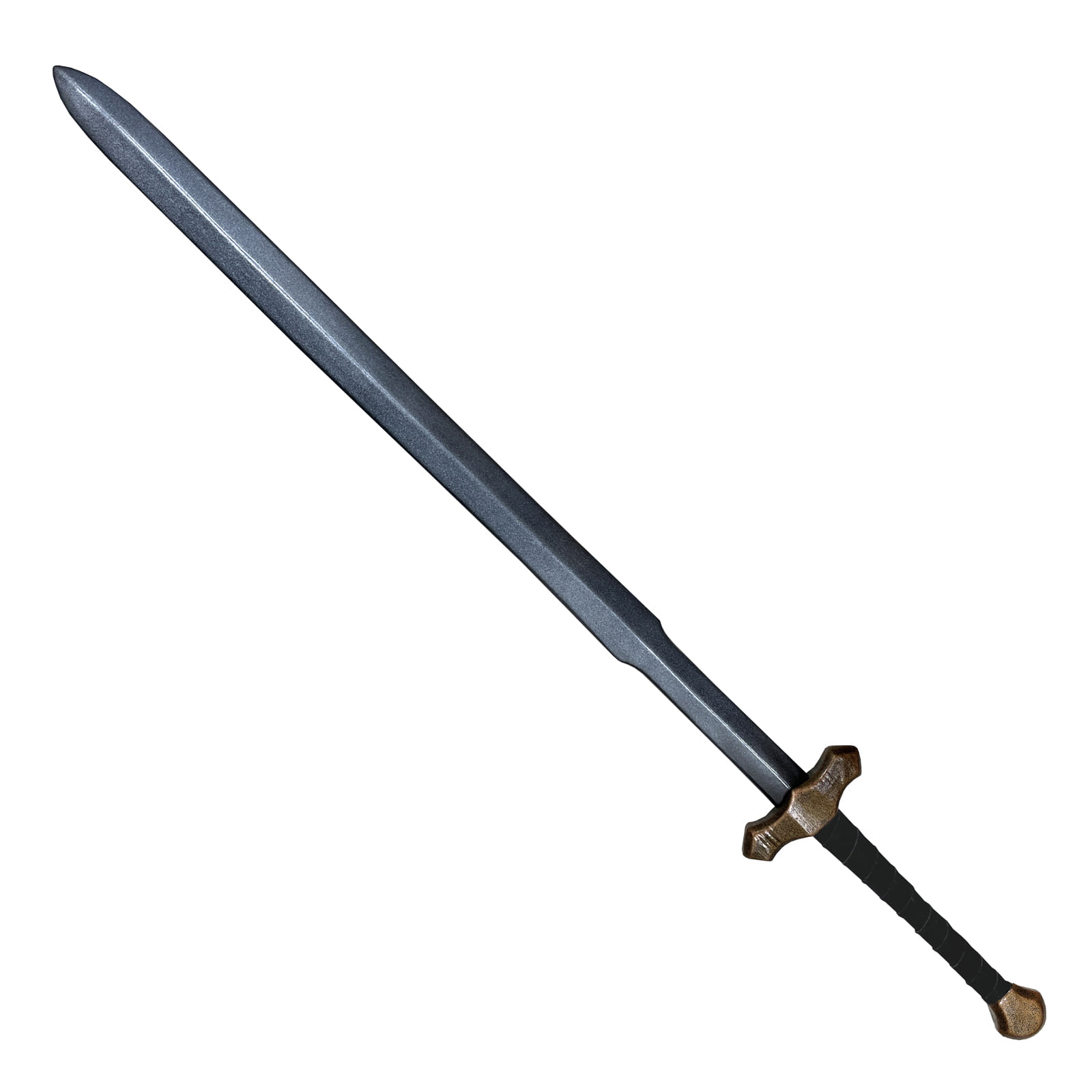 Mäkčený latexový meč - obojručný