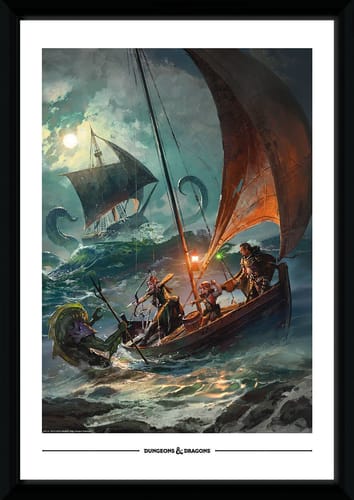 Obraz na stenu Dungeons & Dragons Ghosts of Saltmarsh Obraz na stenu Dungeons & Dragons Ghosts of Saltmarsh