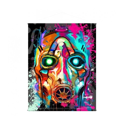Plátený plagát Borderlands - Mask Pop Art Plátený plagát Borderlands - Mask Pop Art