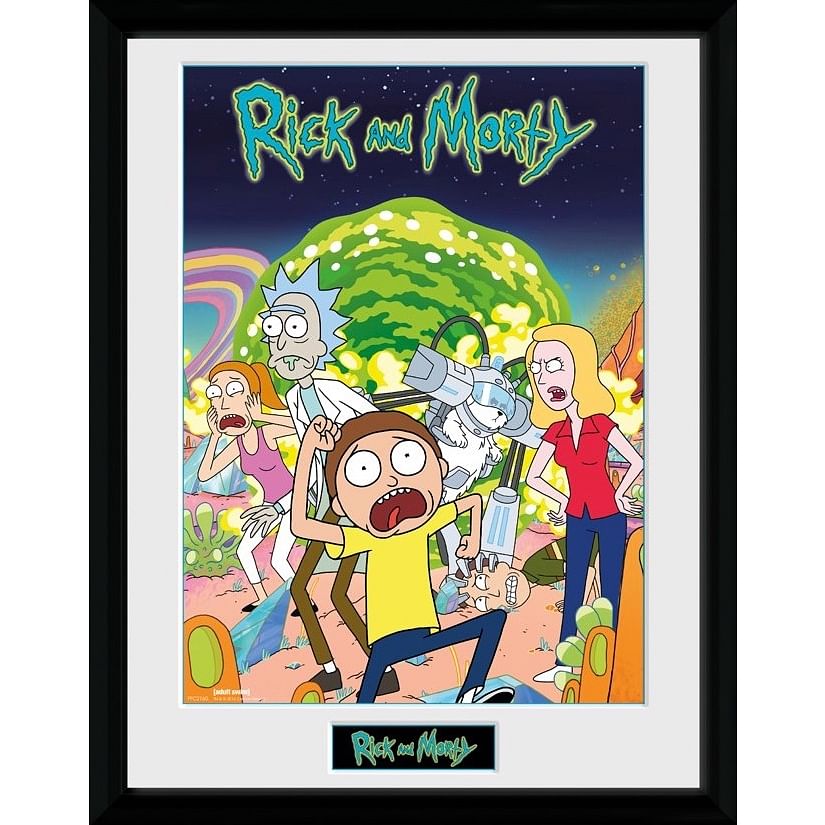 Plakat, Obraz Rick & Morty - Portal | Kup na