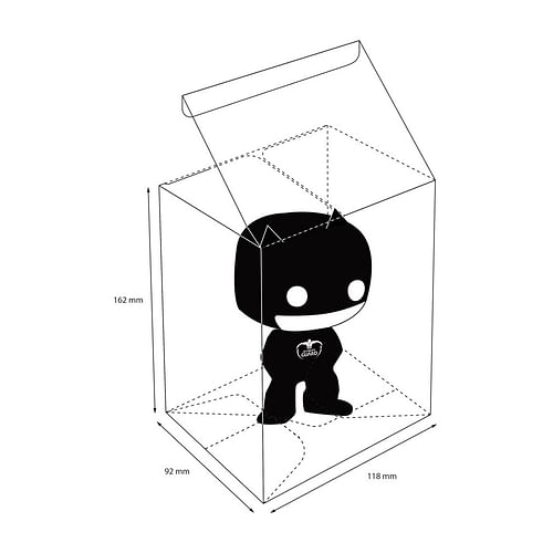 Obrázok Ultimate Guard Ochranný obal na figurky Funko POP! (10 ks)