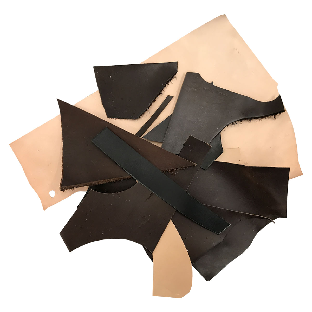 Odrezky kože - 0,5 kg