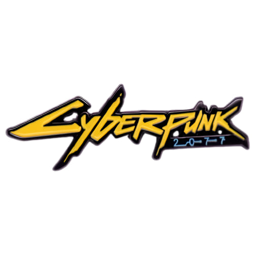 Odznak Cyberpunk 2077 - logo