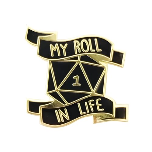 Odznak Dungeon a Dragons - My Roll in Life Odznak Dungeon a Dragons - My Roll in Life