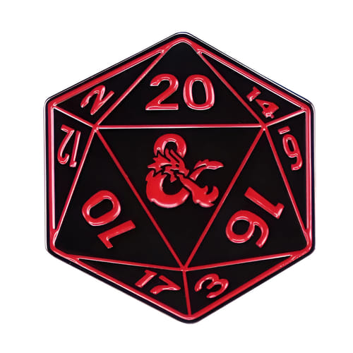 Odznak Dungeons and Dragons - K20