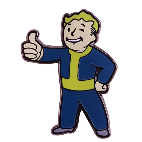 Odznak Fallout - Vault Boy