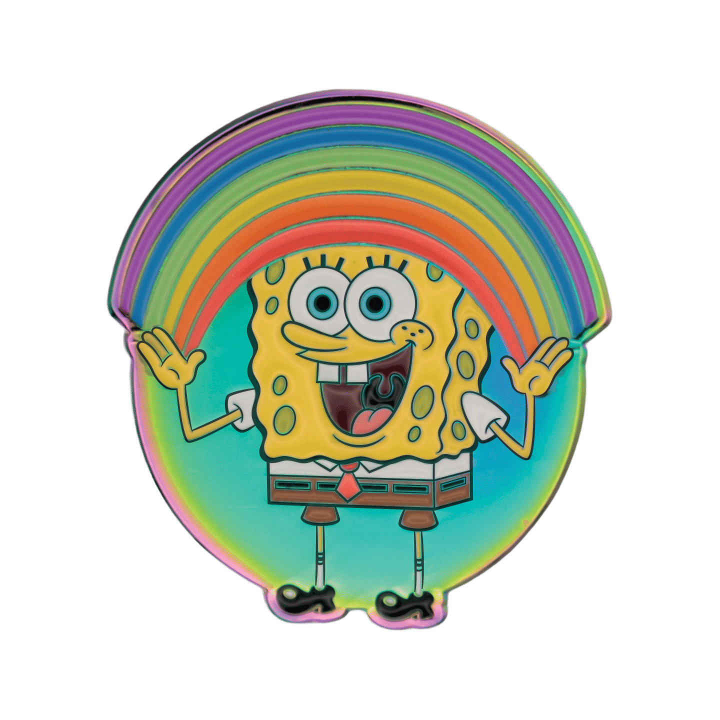 Odznak SpongeBob v kalhotách - Duha