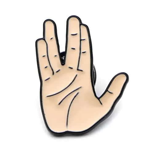 Odznak Star Trek - Spockov pozdrav Odznak Star Trek - Spockov pozdrav