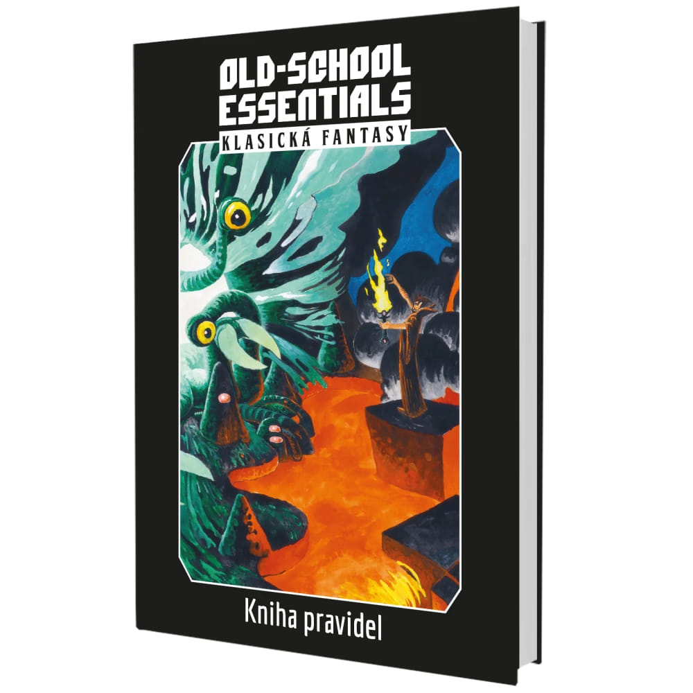 Old-School Essentials: Klasická fantasy - kniha pravidel PDF verze