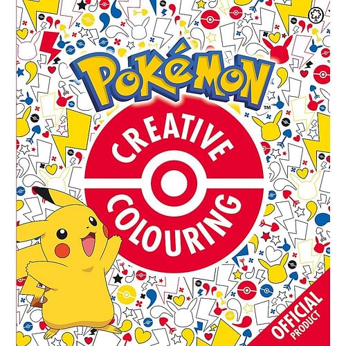 The Official Pokemon Creative Colouring (omalovánky)