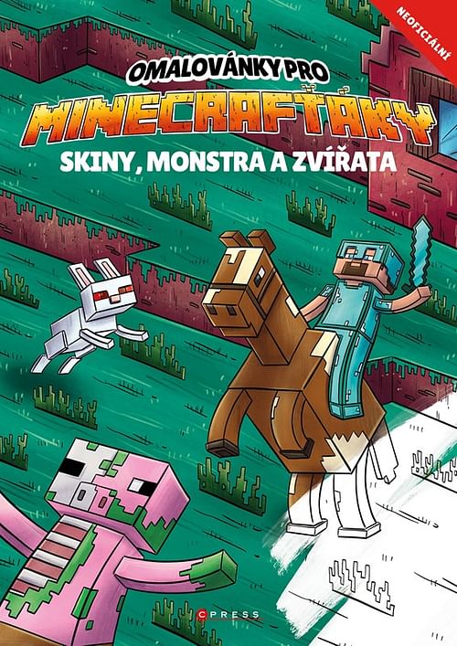 Obrázok Omalovánky pro Minecrafťáky