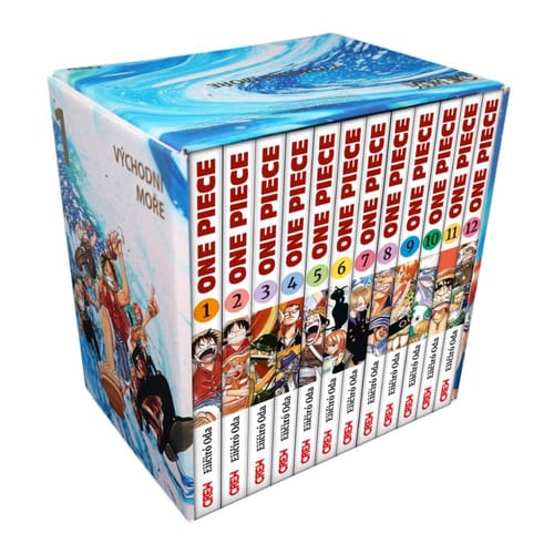 Levně One Piece 1-12 - Sběratelský box, část 1: Východní moře (12 knih)
