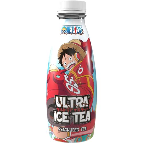 Jeden kus - Luffy Ultra Ice Tea, Peach 500 ml Jeden kus - Luffy Ultra Ice Tea, Peach 500 ml