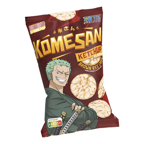 Levně One Piece - Rýžové chipsy Zoro, kečupové