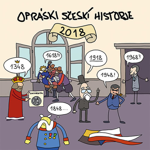 Opráski sčeskí historje - Kalendář 2018 Opráski sčeskí historje - Kalendář 2018