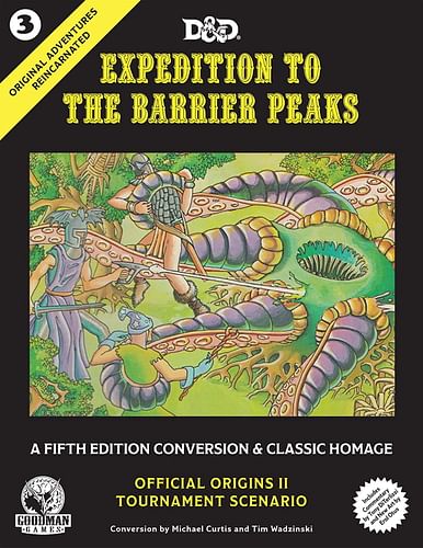 Original Adventures Reincarnated 3 - Expedition to the Barrier Peaks