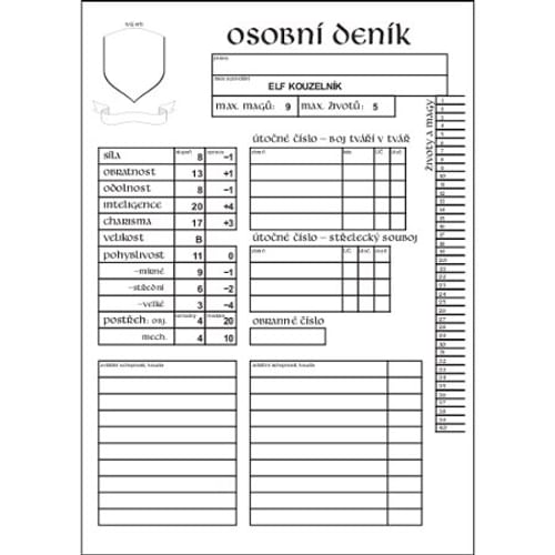 Osobný denník pre Drd Osobný denník pre Drd