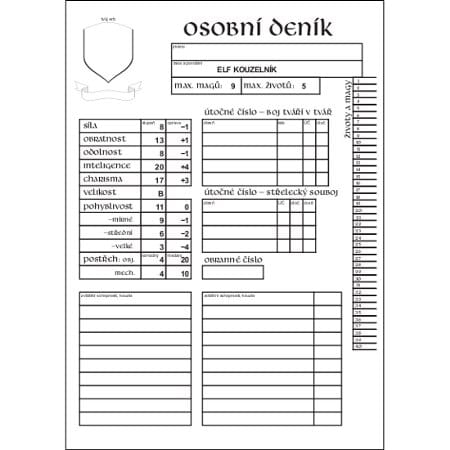 Levně Osobní deník pro Drd