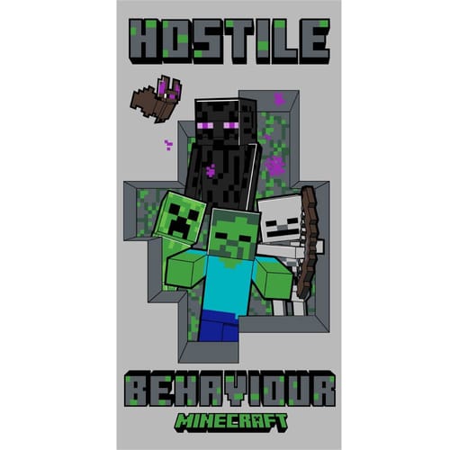 Levně Osuška Minecraft - Hostile Behaviour
