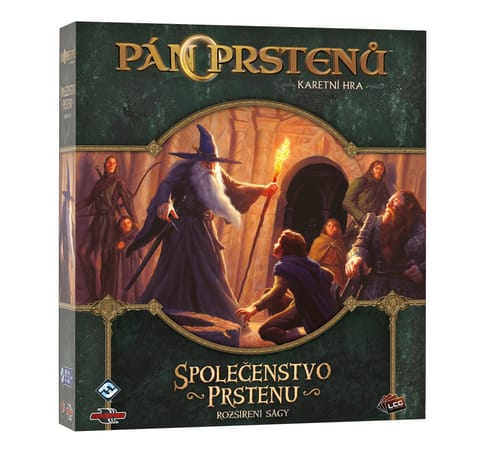 Levně Pán prstenů: karetní hra - Společenstvo prstenu
