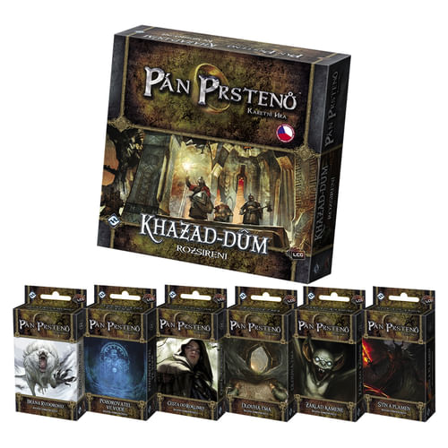 Pán prstenů - karetní hra: Trpasluj - sada 6 rozšíření Pán prstenů - karetní hra: Trpasluj - sada 6 rozšíření