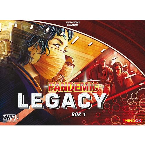Pandemic: Legacy - rok 1 (červená krabice)