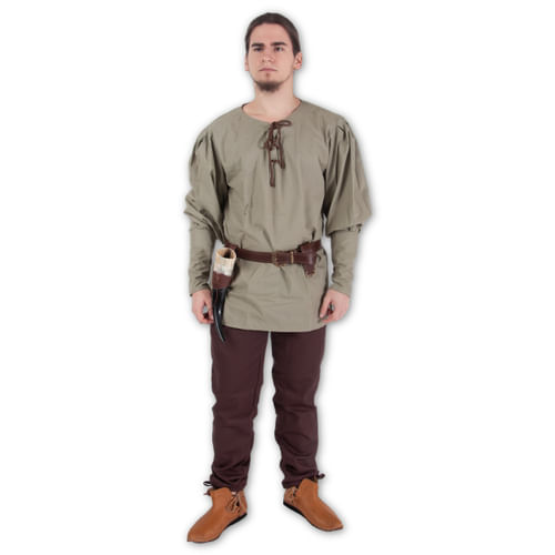 Pánska košeľa so snerovaním - zelená Pánska košeľa so snerovaním - zelená