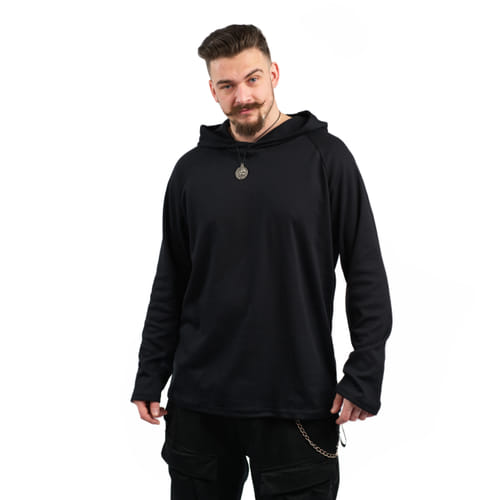 Pánska mikina Skaven, čierna Pánska mikina Skaven, čierna