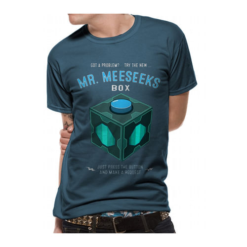 Tričko Rick a Morty - Box s Misíkmi Tričko Rick a Morty - Box s Misíkmi