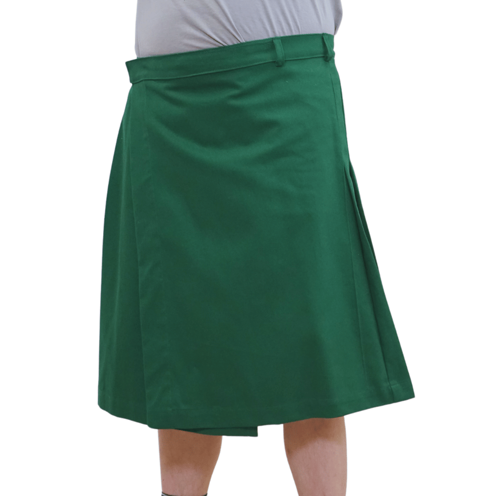 Pánský kilt - Tmavo zelený