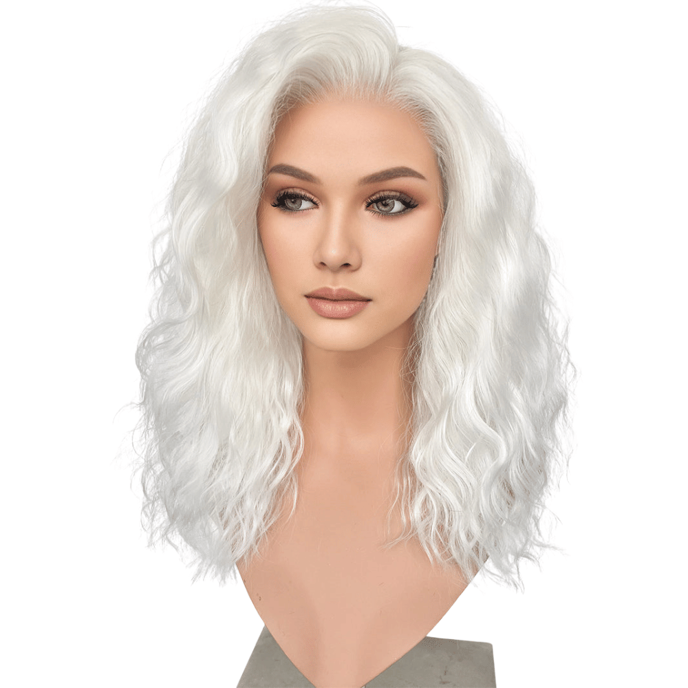 Parochňa Lace Front - Biela (45 cm)