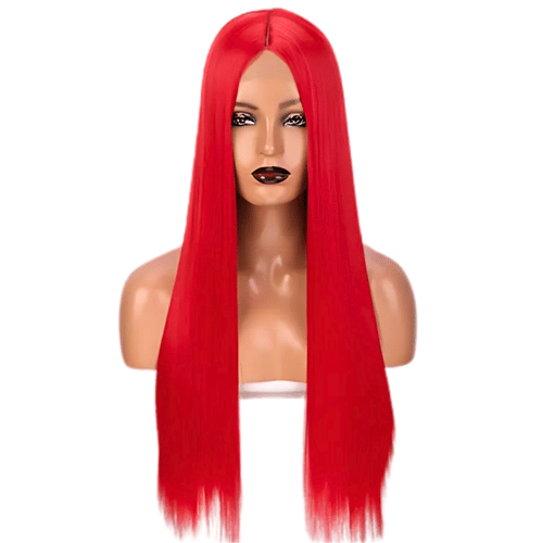 Levně Paruka Lace Front: Ohnivě červená - Ariel