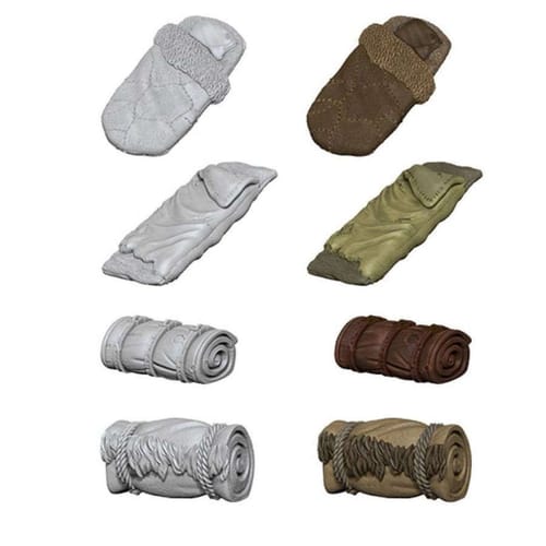 Pathfinder Battles: Deep Cuts Miniatures - Bedrolls Pathfinder Battles: Deep Cuts Miniatures - Bedrolls