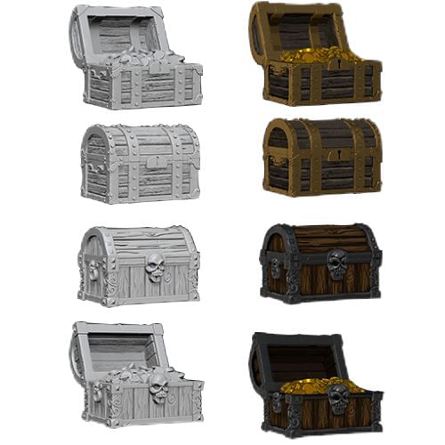 Pathfinder Battles: Deep Cuts Miniatures - Chests Pathfinder Battles: Deep Cuts Miniatures - Chests