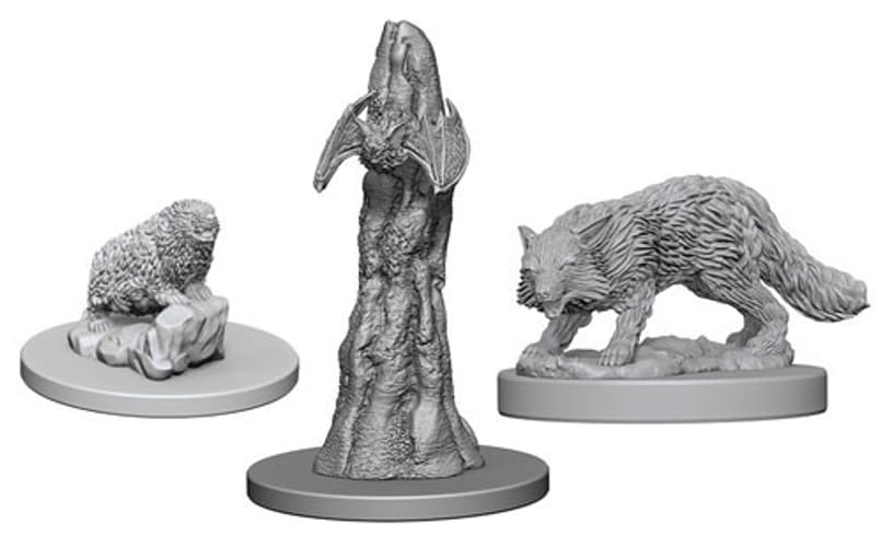 Pathfinder Battles: Deep Cuts Miniatures - Familiars Pathfinder Battles: Deep Cuts Miniatures - Familiars