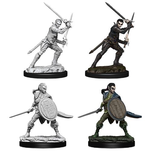 Pathfinder Battles: Deep Cuts Miniatures - Female Elf Fighter Pathfinder Battles: Deep Cuts Miniatures - Female Elf Fighter