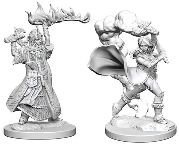 Pathfinder Battles: Deep Cuts Miniatures - Human Female Clerics Pathfinder Battles: Deep Cuts Miniatures - Human Female Clerics