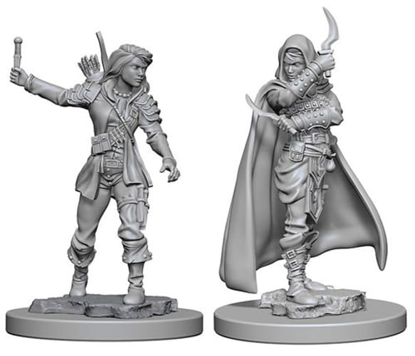 Pathfinder Battles: Deep Cuts Miniatures - Human Female Rogues Pathfinder Battles: Deep Cuts Miniatures - Human Female Rogues