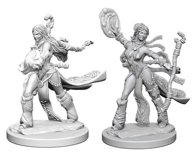 Pathfinder Battles: Deep Cuts Miniatures - Human Female Sorcerers Pathfinder Battles: Deep Cuts Miniatures - Human Female Sorcerers