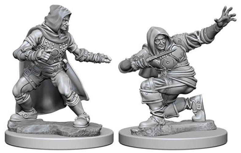 Pathfinder Battles: Deep Cuts Miniatures - Human Male Rogues Pathfinder Battles: Deep Cuts Miniatures - Human Male Rogues