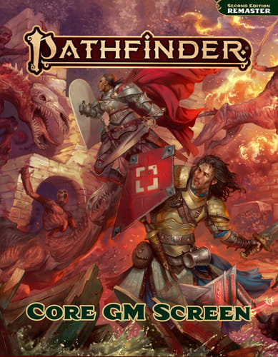 Pathfinder RPG: Pathfinder Core GM Screen (druhá edícia) Pathfinder RPG: Pathfinder Core GM Screen (druhá edícia)