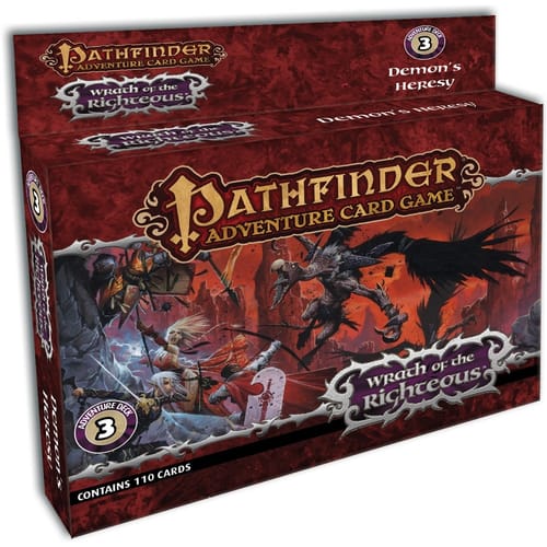 Pathfinder ACG: Wrath of the Righteous Adventure Deck 3 - Demon's Heresy Pathfinder ACG: Wrath of the Righteous Adventure Deck 3 - Demon's Heresy