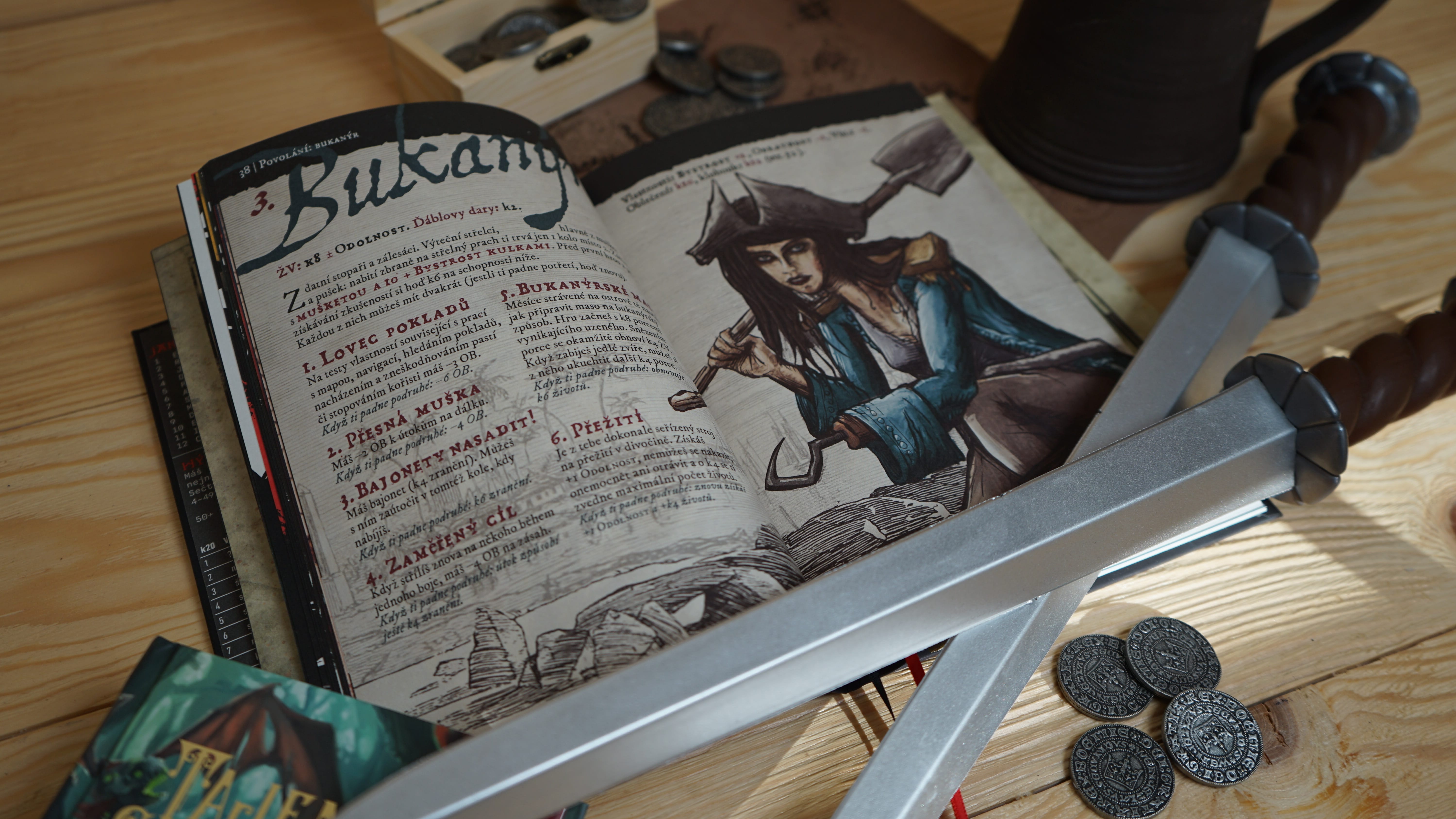 Pirate Borg RPG ukázka
