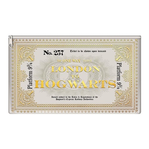 Školské púzdro Harry Potter - Cestovný lístok na Rokfortský expres Školské púzdro Harry Potter - Cestovný lístok na Rokfortský expres