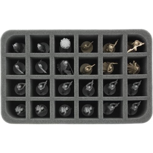 Pěnový pořadač Feldherr pro Star Wars Imperial Assault 60 mm, 25 slotů Pěnový pořadač Feldherr pro Star Wars Imperial Assault 60 mm, 25 slotů