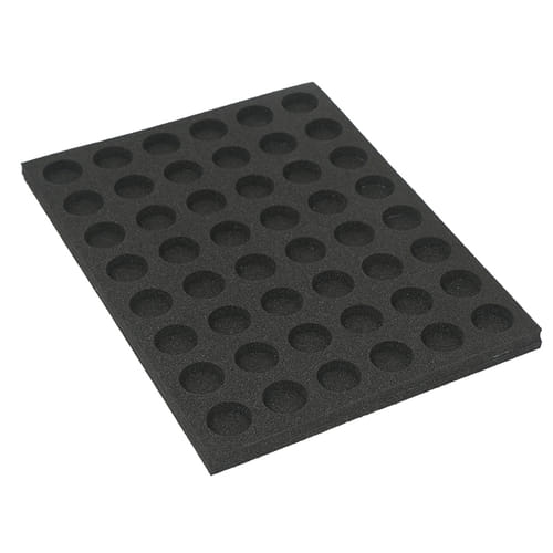 Levně Pěnový pořadač pro 48 miniatur, Ø 25mm