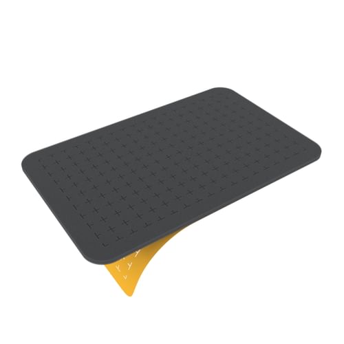 Pěnový raster Feldherr, 5 mm, poloviční, samolepící Pěnový raster Feldherr, 5 mm, poloviční, samolepící