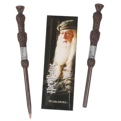 Levně Pero a záložka Harry Potter - Brumbál