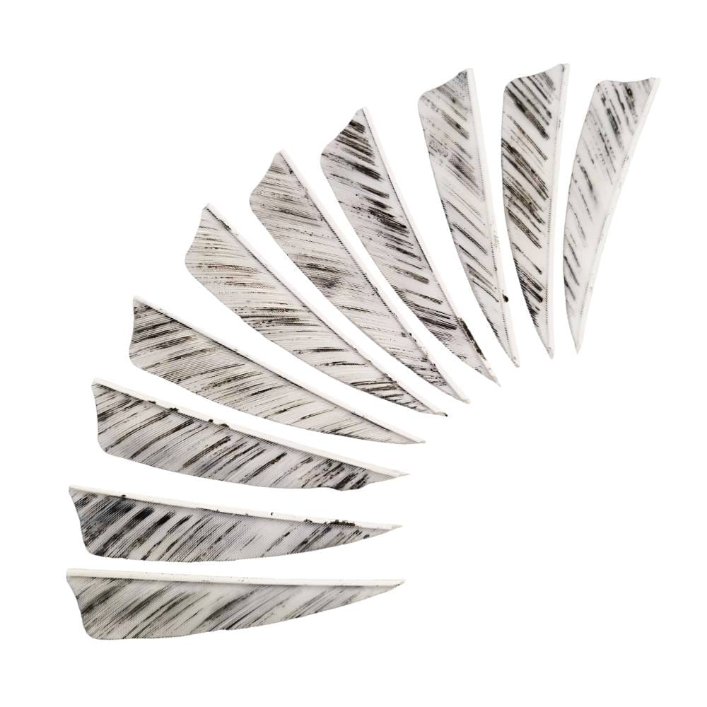 Perové letky - žíhané (10ks)