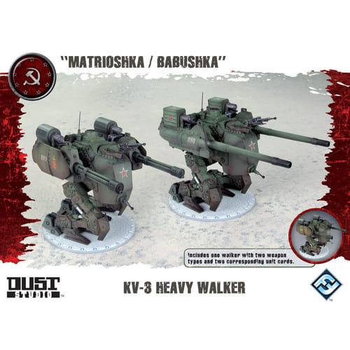 Dust Tactics: KV-3 Heavy Walker - Matrioshka/Babushka Dust Tactics: KV-3 Heavy Walker - Matrioshka/Babushka